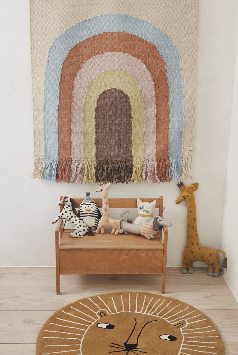 Follow the Rainbow Wall Rug