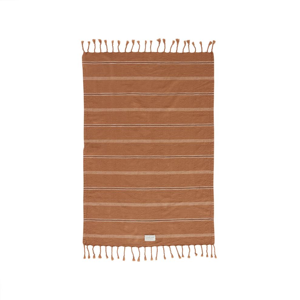 Dark Caramel Kyoto Guest Towel